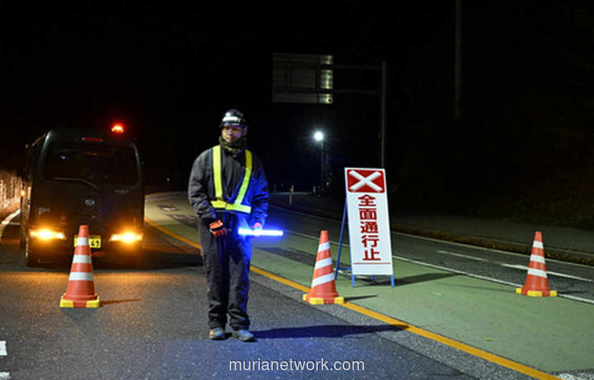 Gempa 7,5 SR Guncang Jepang Utara, 30 Orang Terluka dan Tsunami 70 Cm Mengancam