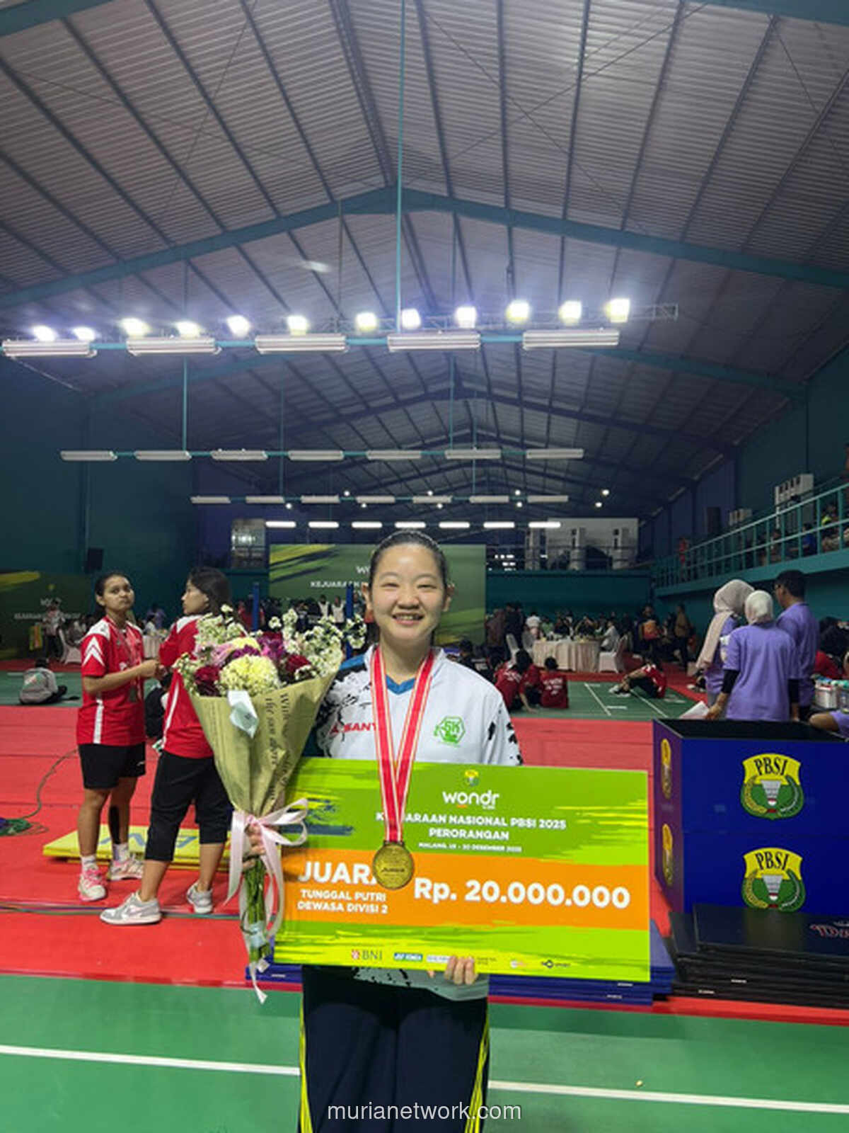 Steviolin Marcella Taklukkan Kejurnas Badminton di Tengah Kesibukan Kerja