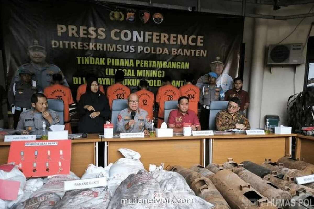 Gurita Tambang Ilegal di Banten Dibabat, Kerugian Negara Tembus Rp18 Miliar