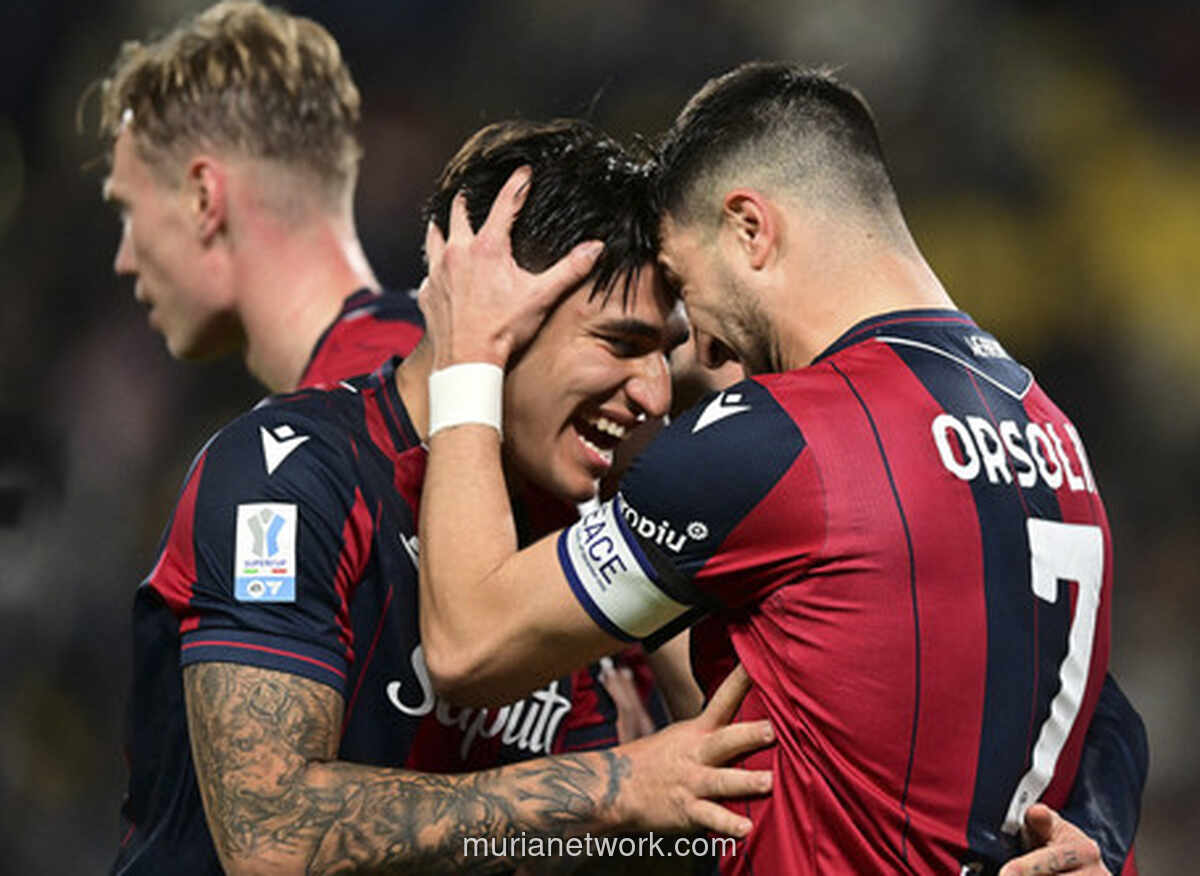 Bologna Hentikan Derap Inter Lewat Drama Penalti di Riyadh