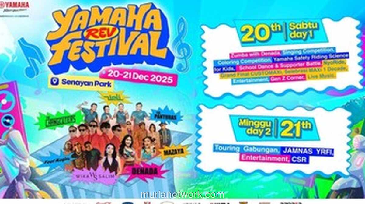 Yamaha Tutup 2025 dengan Festival Spektakuler dan Aksi Sosial di SPARK