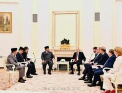 Putin Buka Pintu Kerja Sama Nuklir dalam Pertemuan Hangat dengan Prabowo