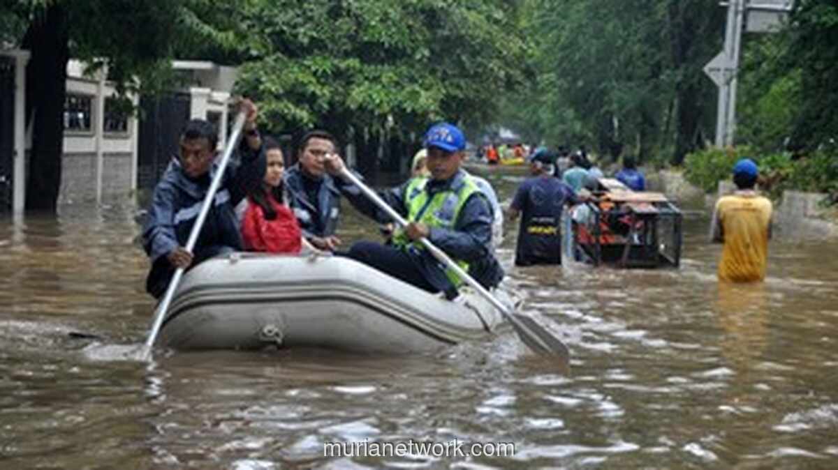 Banjir di Jakarta Mulai Surut, 114 RT Masih Terendam
