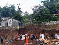 Tebing Ambruk di Jatinangor, Empat Pekerja Tertimbun dan Satu Tewas