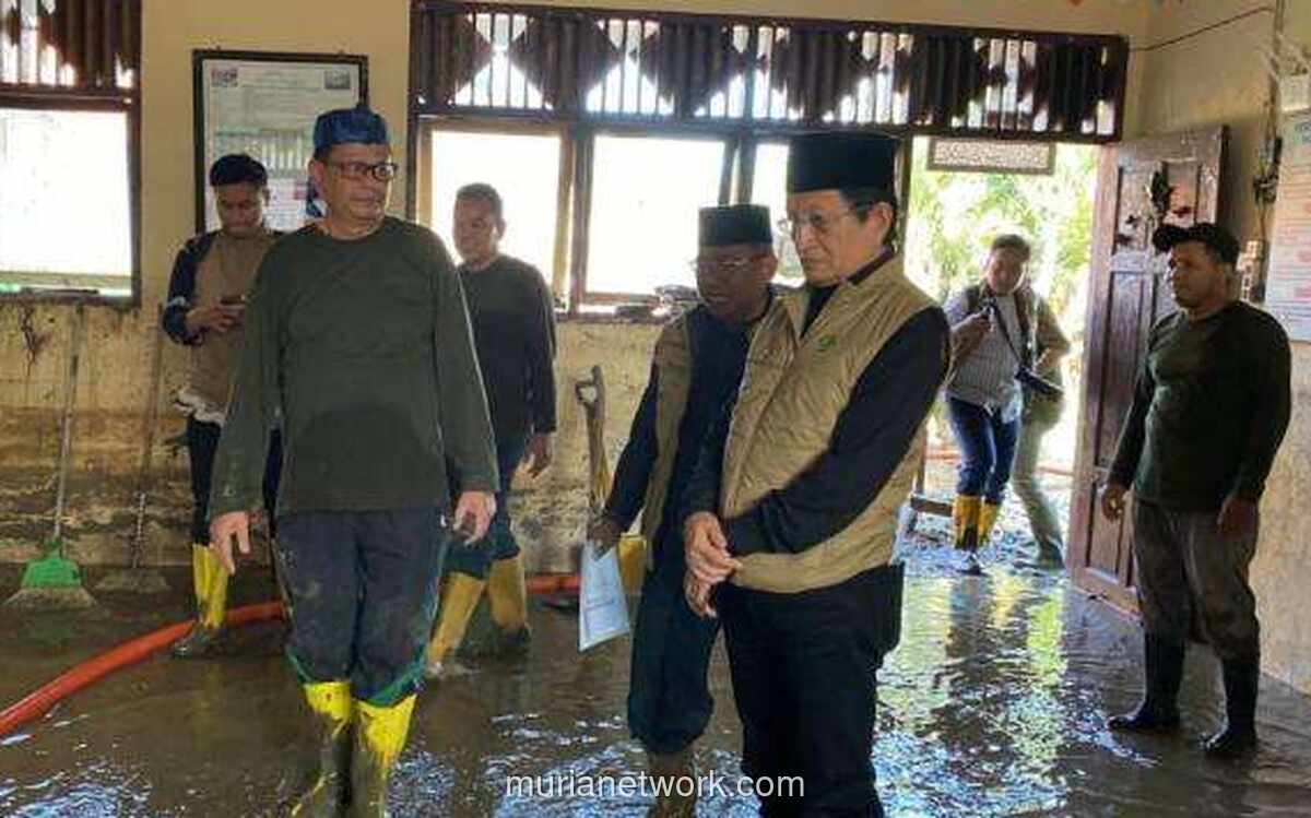 Menag Usulkan Rp703 Miliar untuk Bangkitkan Madrasah dan Rumah Ibadah Pasca Bencana