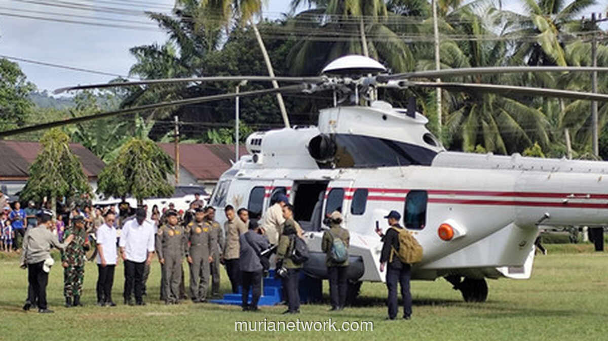 Prabowo Awali Tahun Baru dengan Tinjau Huntara di Aceh Tamiang