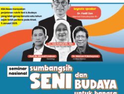 KBA News Gelar Seminar, Bahas Peran Seni sebagai Penggerak Perubahan Sosial