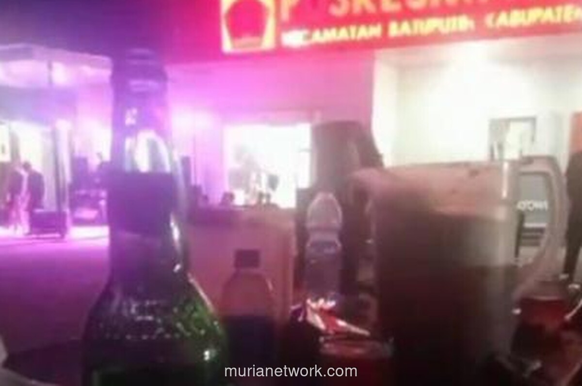Pesta Miras dan Joget di Halaman Puskesmas Kolut Bikin Heboh
