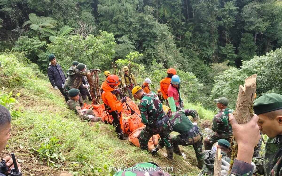 11 Kantong Jenazah Berhasil Dievakuasi dari Lokasi Jatuhnya Pesawat ATR di Sulsel