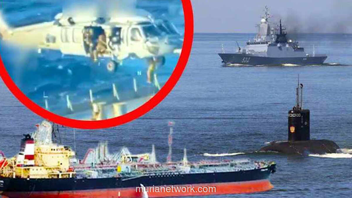 Kapal Tanker Rusia Disita AS, Moskow Balas dengan Kapal Perang
