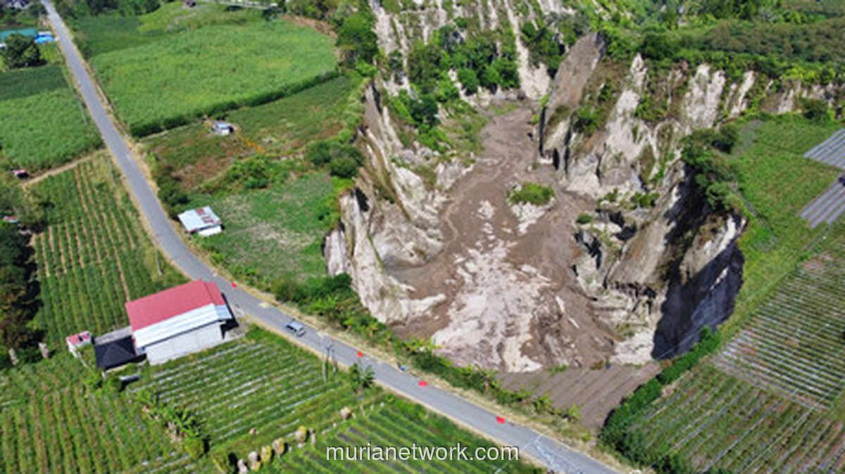 Tanah Bergerak di Aceh Tengah, Jalan Utama dan Permukiman Warga Terancam