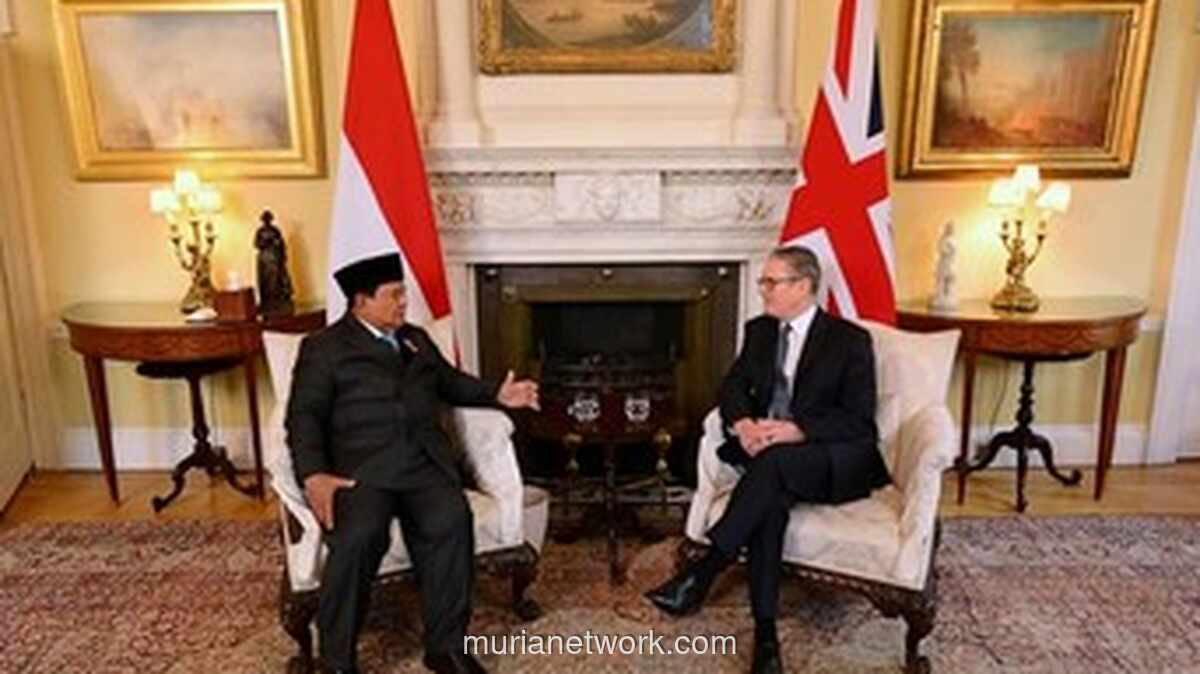 Prabowo dan Starmer Perkuat Kemitraan Maritim di Downing Street