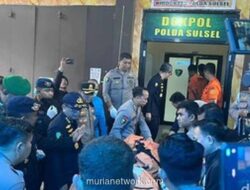 Jenazah Korban Pertama Kecelakaan ATR 42-500 Akhirnya Tiba di RS Bhayangkara