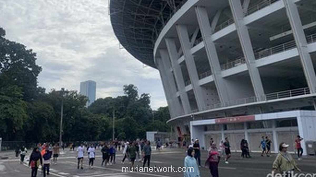 GBK Ramai Pagi-Pagi, Warga Serbu Lintasan Lari di Awal 2026