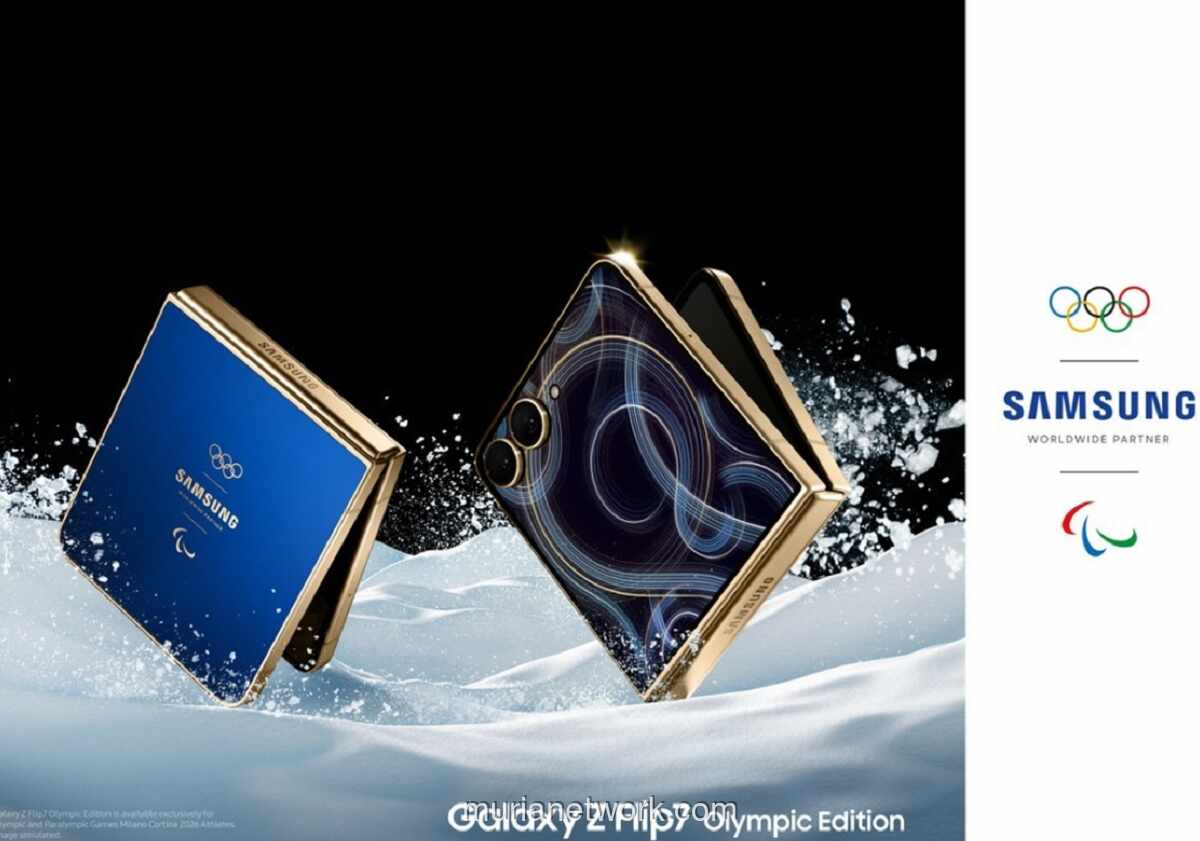 Samsung Siapkan 3.800 Galaxy Z Flip7 Edisi Olimpiade untuk Atlet Milano Cortina