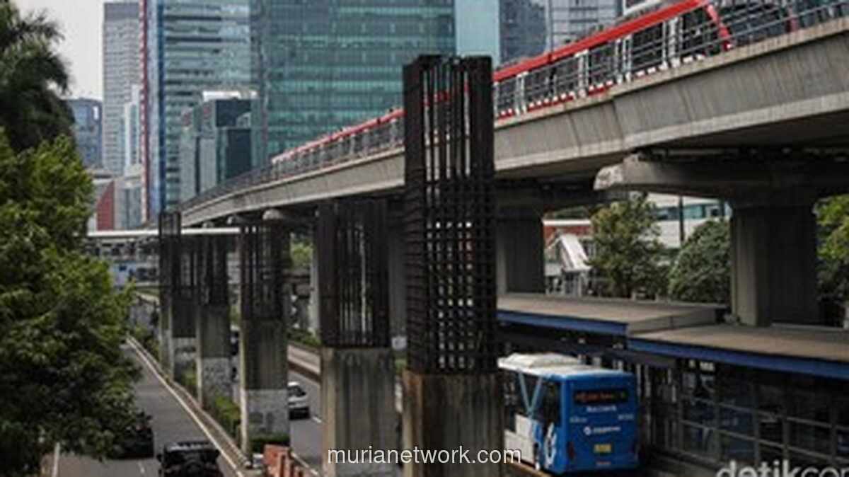 Tiang Monorel Mangkrak di Rasuna Said Akhirnya Dibongkar Pekan Depan