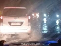 Tol Jakarta-Merak Lumpuh, Genangan Ciujung Macetkan Lalu Lintas Hingga 10 Kilometer