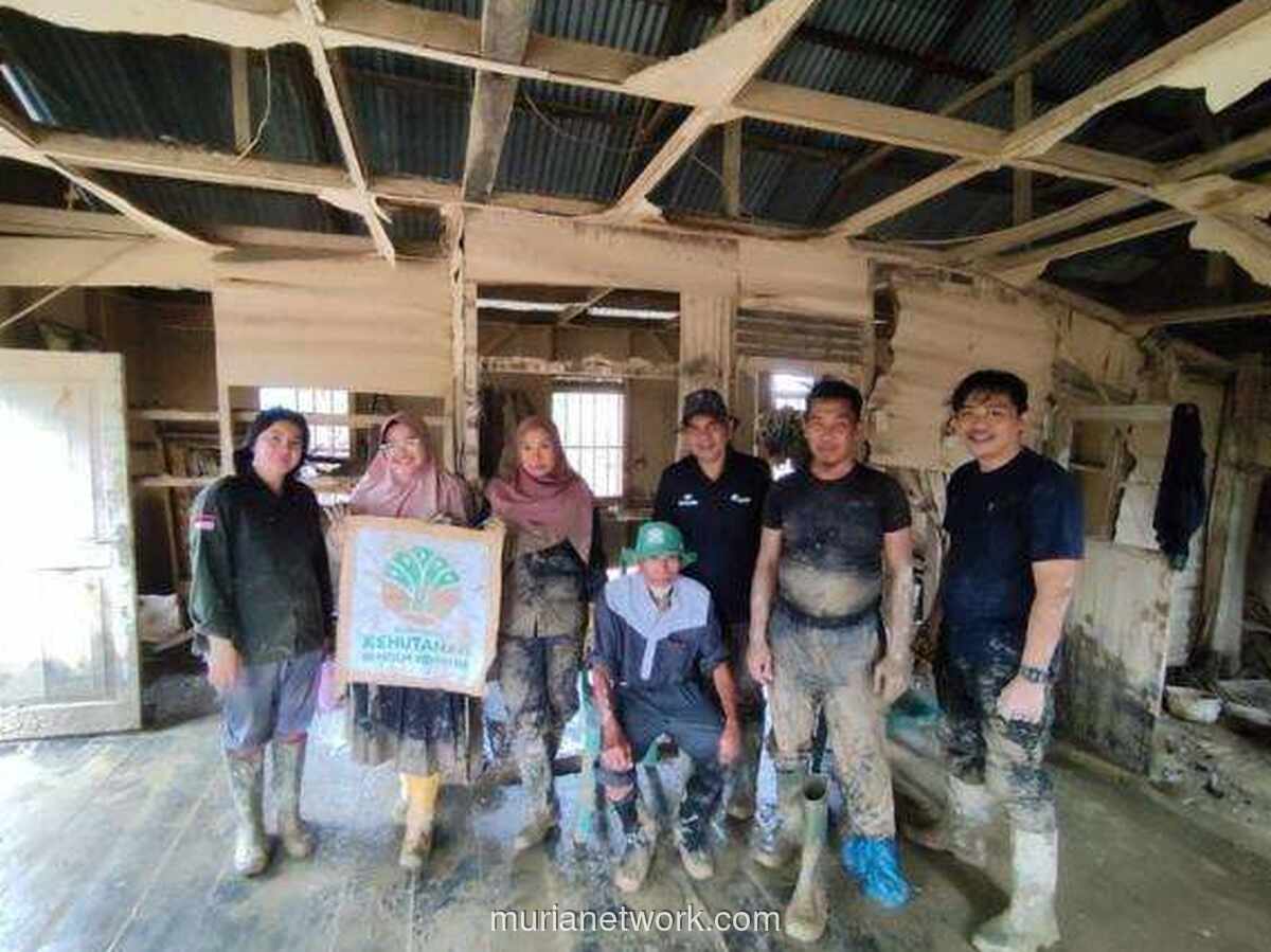 Kayu Hanyutan Disulap Jadi Hunian Sementara Korban Banjir Aceh dan Sumut