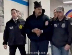 Operasi Militer AS di Caracas Picut Kecaman Global, Maduro Dibawa ke New York