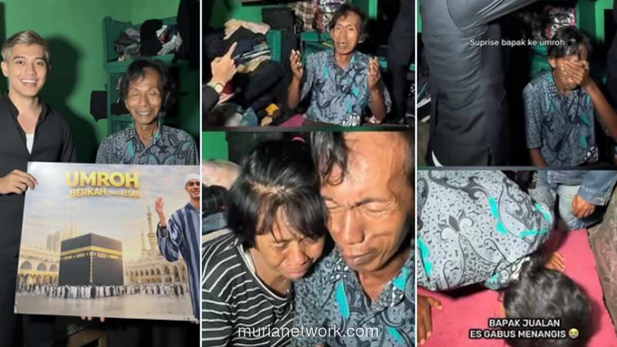 Impian Umroh Penjual Es Gabus Terwujud Berkat Kebaikan Selebgram Malaysia