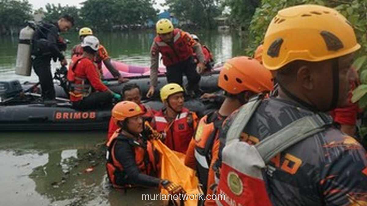 Ibu di Bekasi Tewas Tenggelam Saat Banjir Melanda