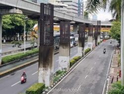 Warga Rasuna Said Lega Tiang Monorel Dibongkar, Tapi Khawatir Macet Bertambah Parah