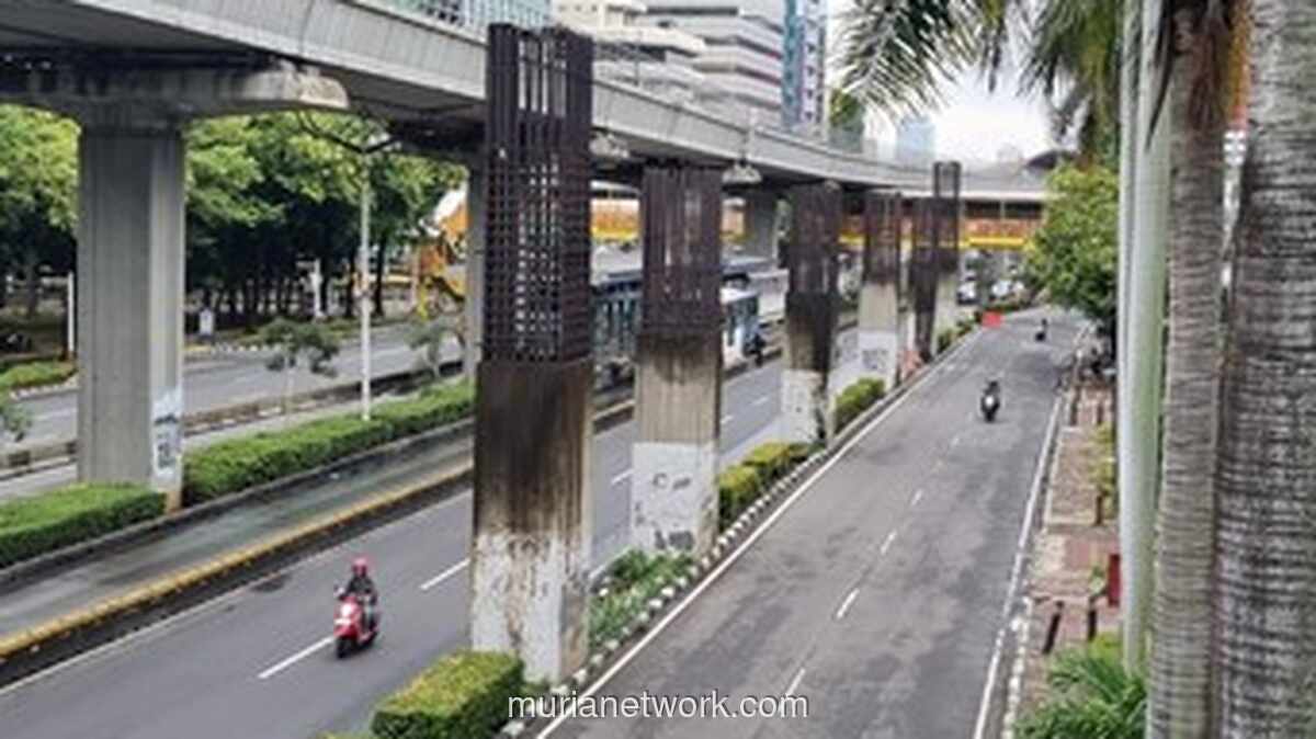 Warga Rasuna Said Lega Tiang Monorel Dibongkar, Tapi Khawatir Macet Bertambah Parah