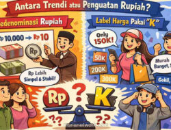K di Label Harga vs Redenominasi: Mana yang Benar-Benar Memudahkan?