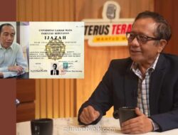 Mahfud MD Kritik Urutan Proses Hukum Ijazah Jokowi