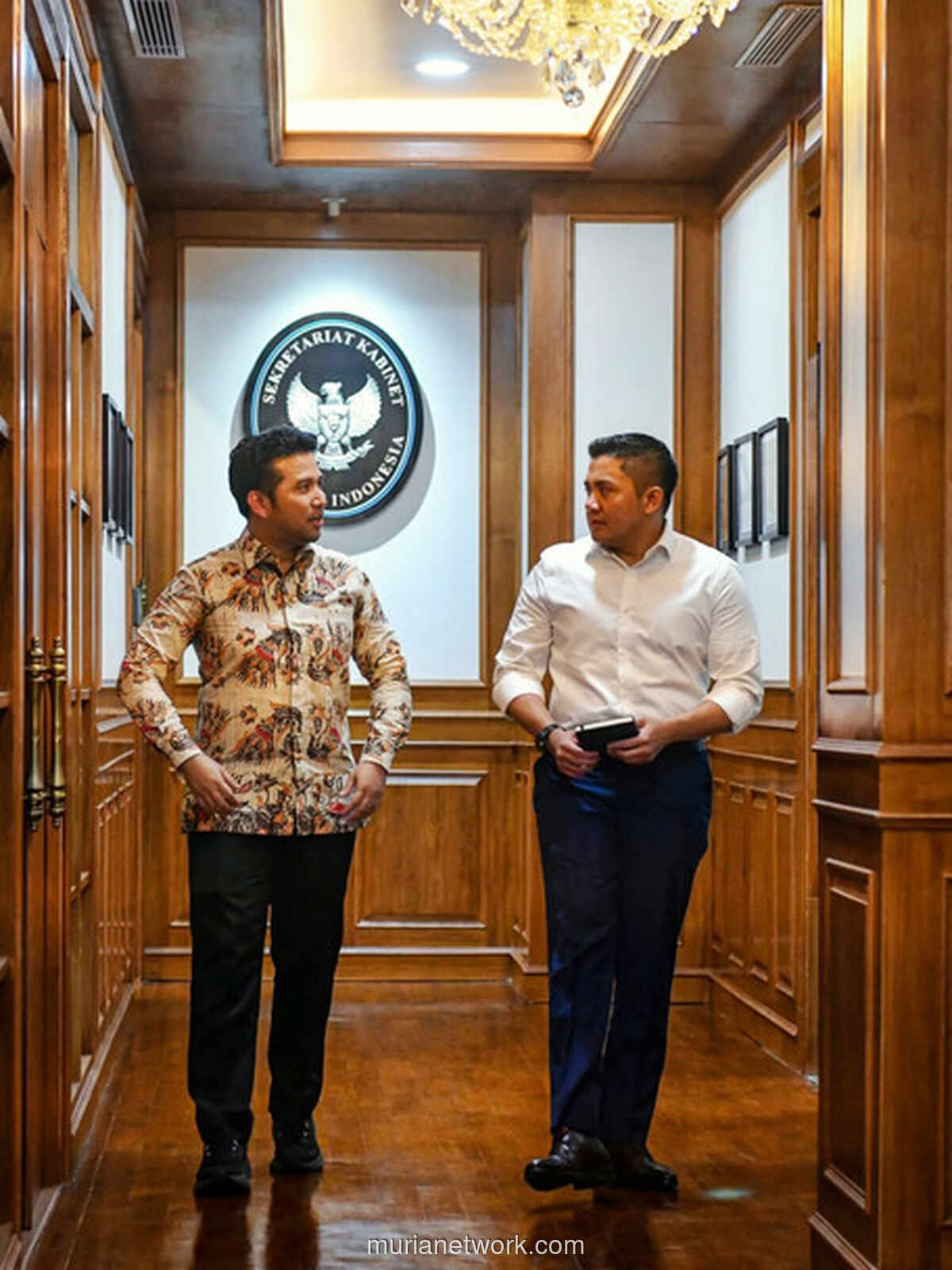 Teddy dan Emil Bahas Infrastruktur Jatim hingga Program Prioritas Prabowo