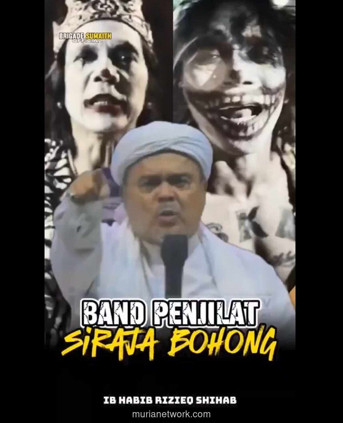 Rizieq Sindir Slank: Dulu Puja Raja Bohong, Kini Kritik Lewat Lagu