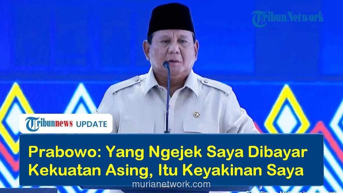 Prabowo di Banjarbaru: Kritik Pedas Disebut Didanai Kekuatan Asing