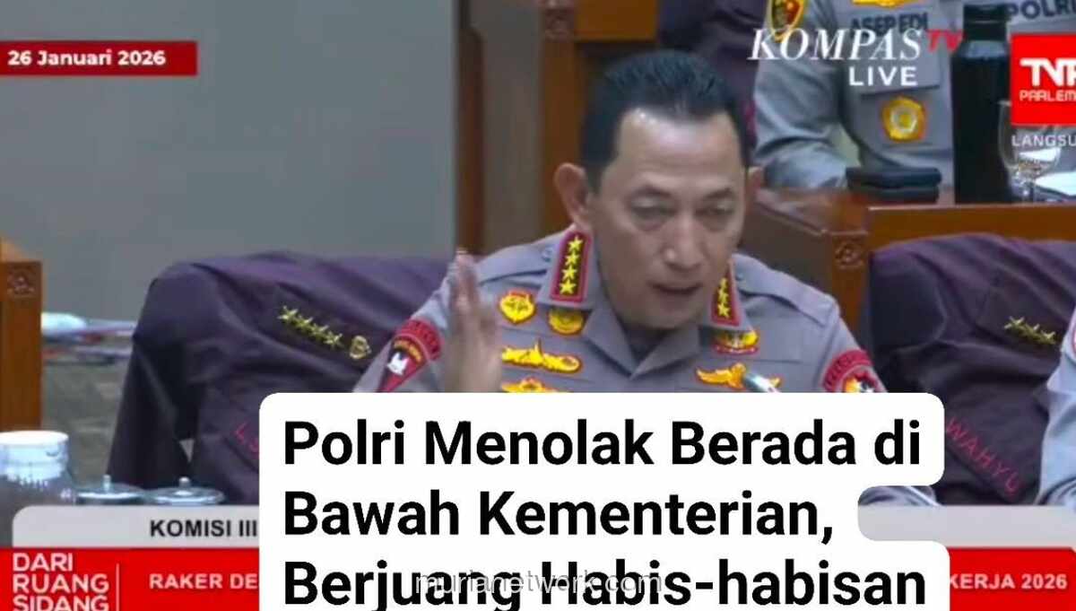 Kapolri Tolak Keras Wacana Polri Dibawah Kementerian: Lebih Baik Jadi Petani