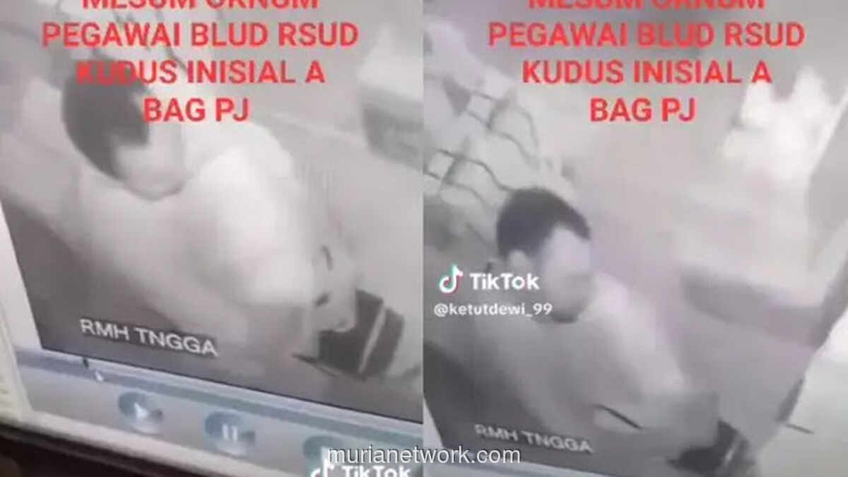Video CCTV Beredar, Oknum Pegawai RSUD Kudus Diduga Lakukan Aksi Mesum di Ruang Jenazah