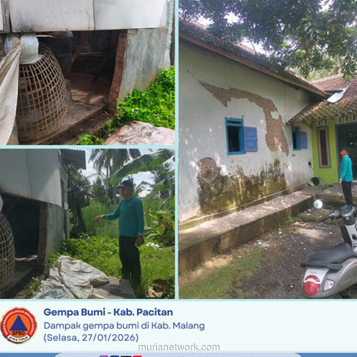 Gempa 5,5 Magnitudo Guncang Pacitan, Getaran Terasa Hingga Semarang