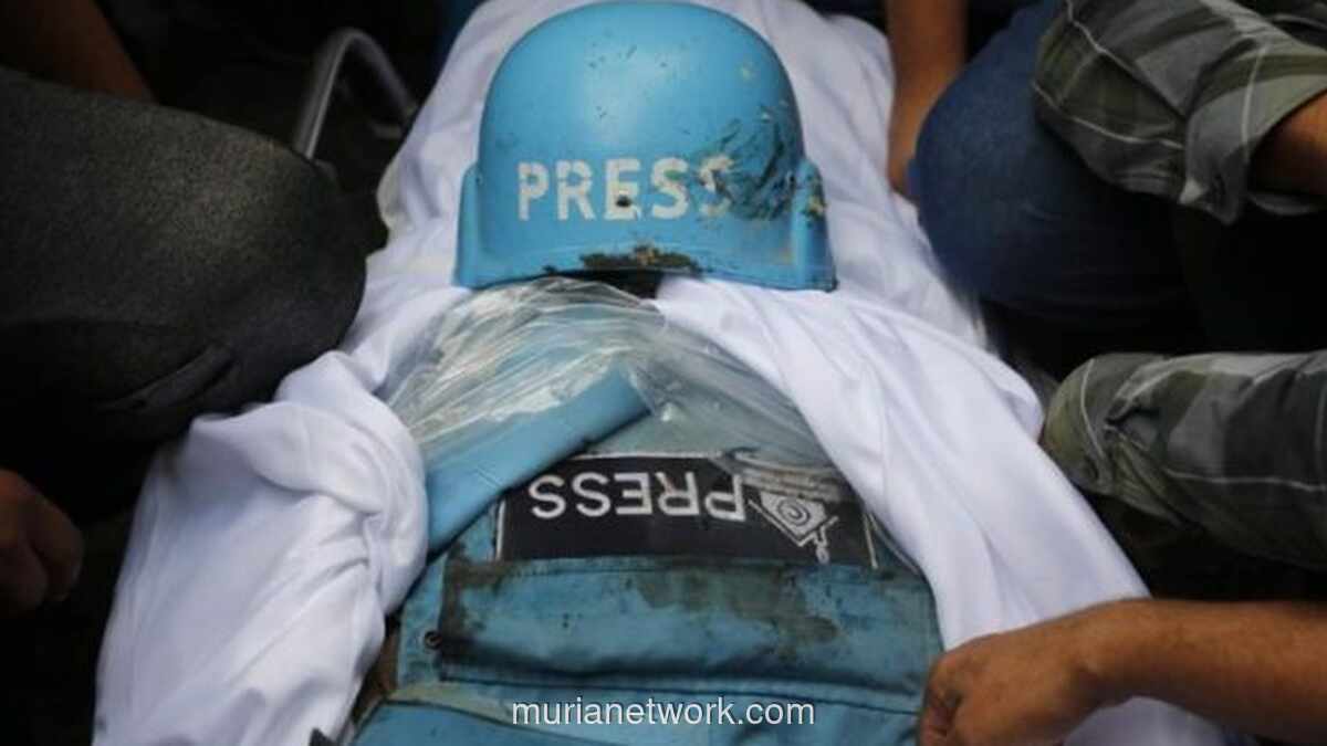 56 Jurnalis Gaza Gugur di 2025, Korban Jiwa Media Palestina Tembus 275 Orang