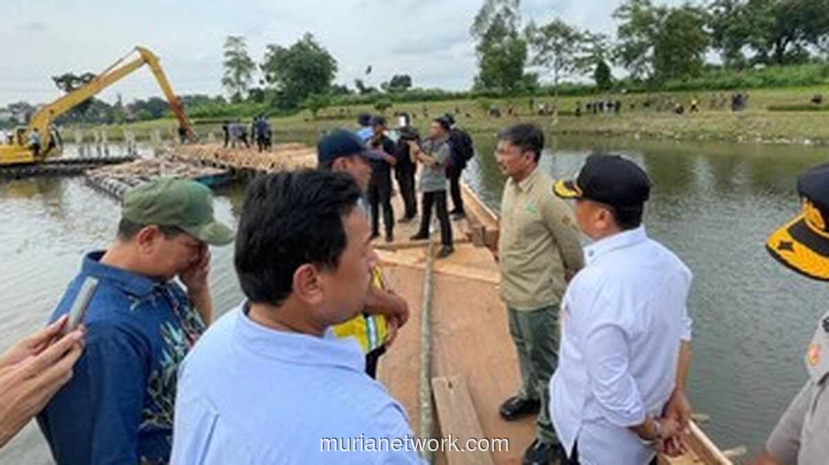 Wali Kota Depok Turun Langsung, Bangunan Liar di Situ Tujuh Muara Dibongkar