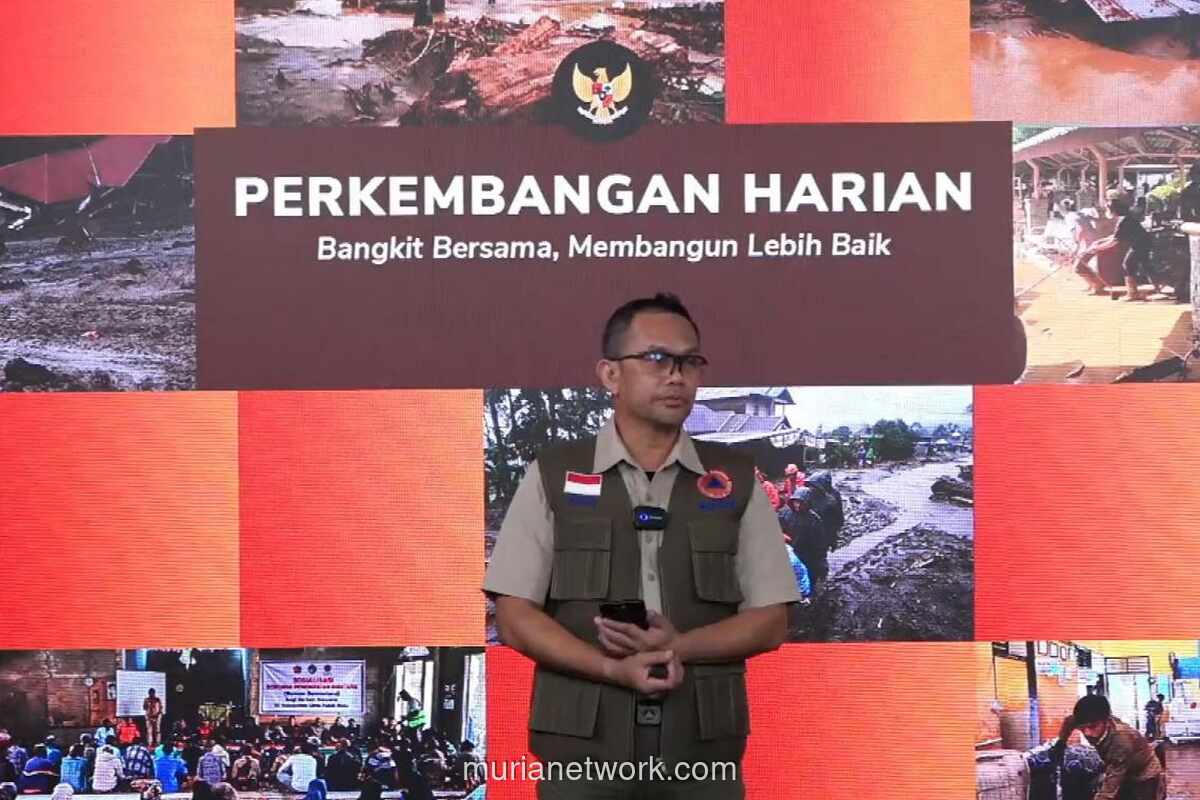 Korban Banjir Bandang Sumatera Tembus 1.182 Jiwa, 145 Masih Hilang