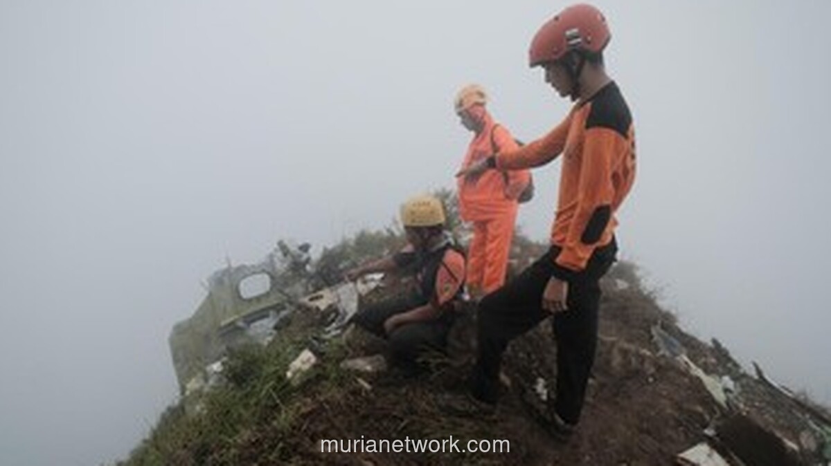 Jenazah Pramugari ATR 42-500 Ditemukan di Lereng Terjal Bulusaraung