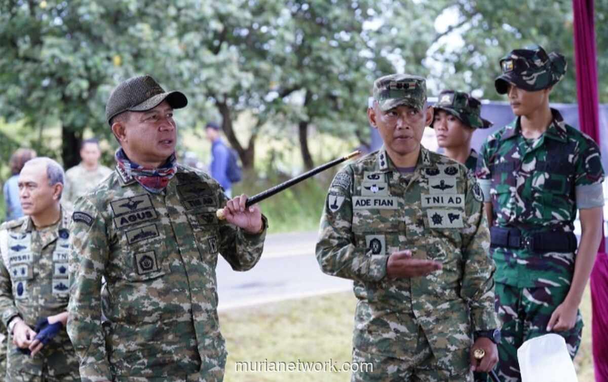 Panglima TNI Serius Tinjau Kesiapan Prajurit dan Dukung Ketahanan Pangan di Garut