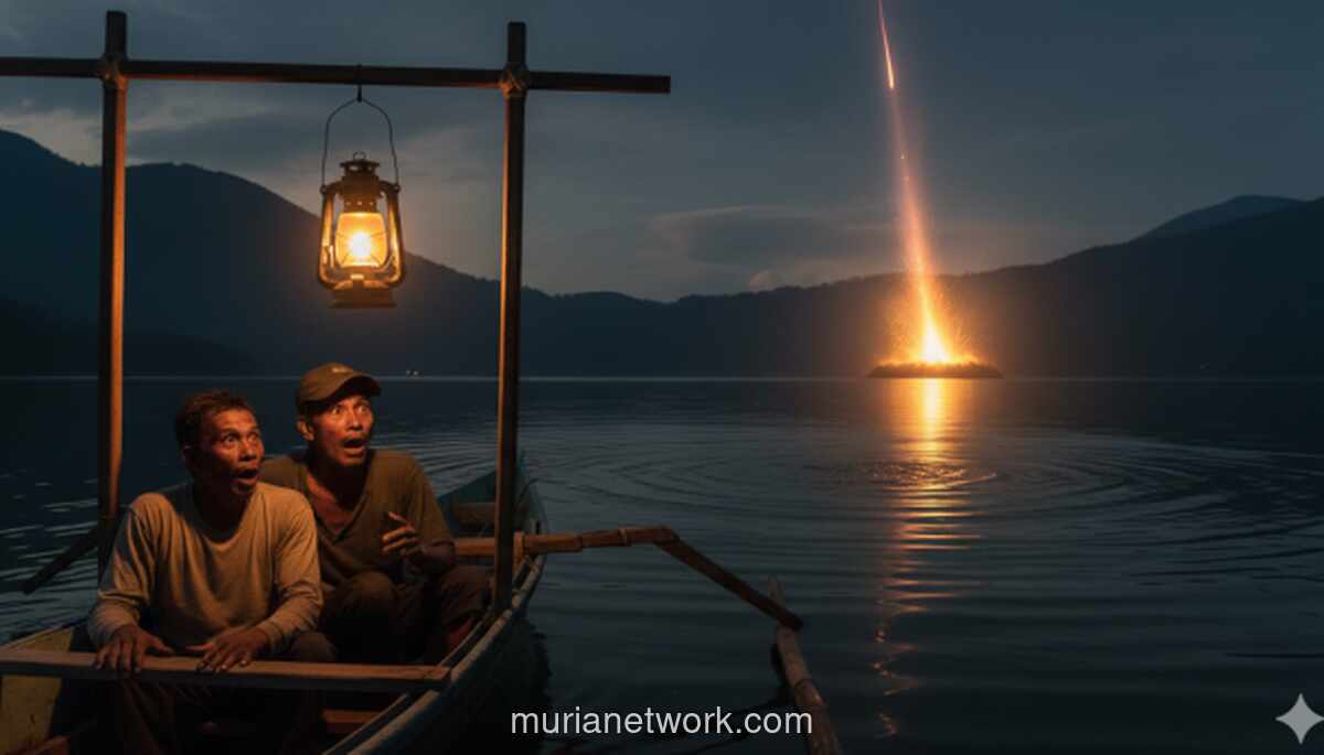 Dentuman Misterius di Danau Maninjau, Meteor atau Bukan?