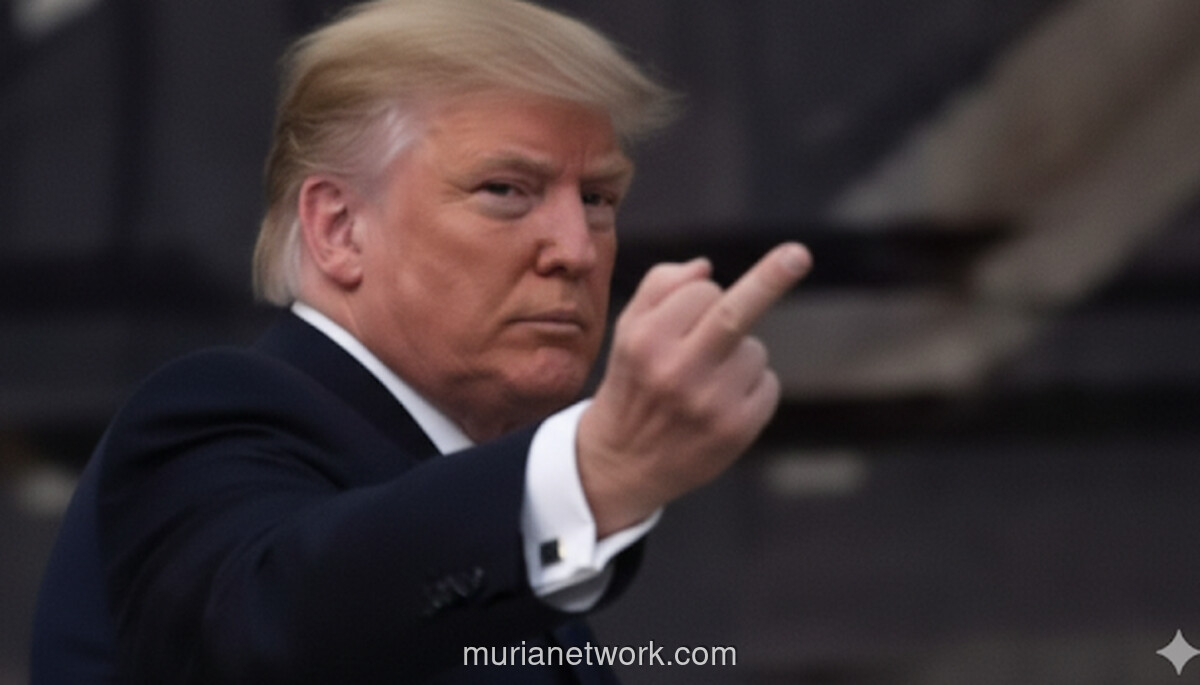 Jari Tengah Trump dan Arsip Epstein yang Masih Membisu