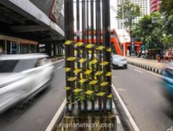 Monorel Mangkrak di Rasuna Said Mulai Dibongkar, Pekerjaan Dijalankan Malam Hari