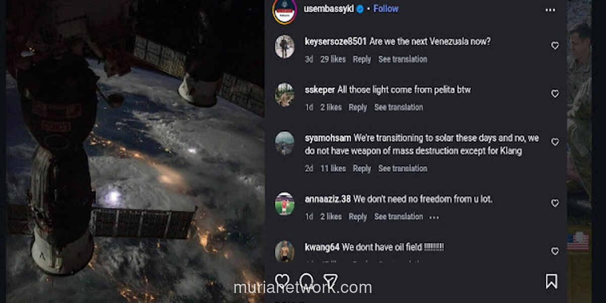 Foto Satelit AS Picu Guyonan Warganet Malaysia: Kami Cuma Punya Minyak Goreng, Bukan Minyak Bumi