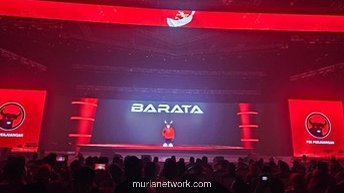 PDIP Resmikan Nama Baru Maskot Banteng: Barata, Simbol Energi Rakyat