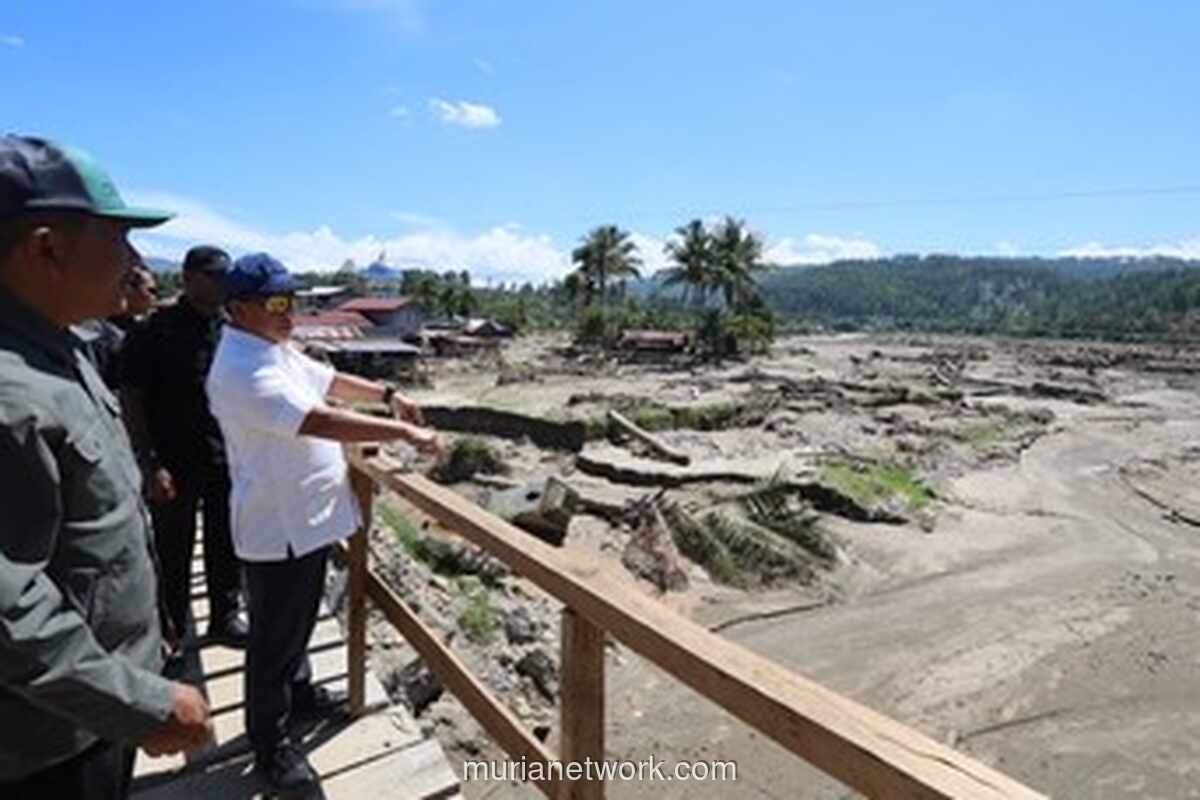 Tito Karnavian Tinjau Sawah Terdampak Bencana, Janjikan Revitalisasi dan Bantuan Langsung