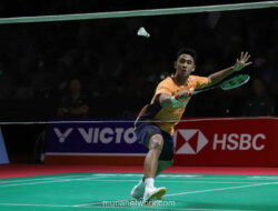 Drama Tiga Gim, Alwi Farhan Taklukkan Wang Zheng Xing di Istora