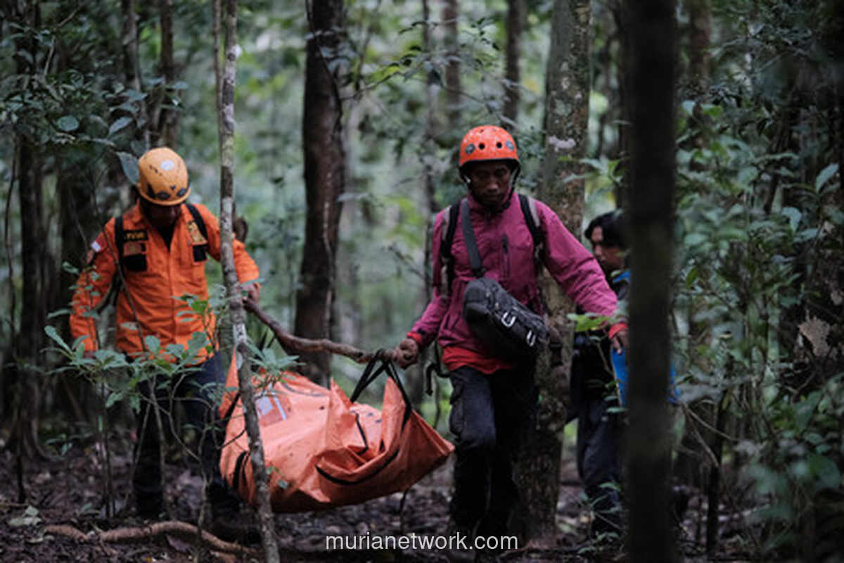 Dua Malam di Gunung, Korban Pertama Kecelakaan Pesawat Akhirnya Dievakuasi