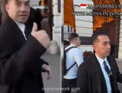 Ketegangan di London: Paspampres Mundur Usai Ditegur Wartawan Inggris