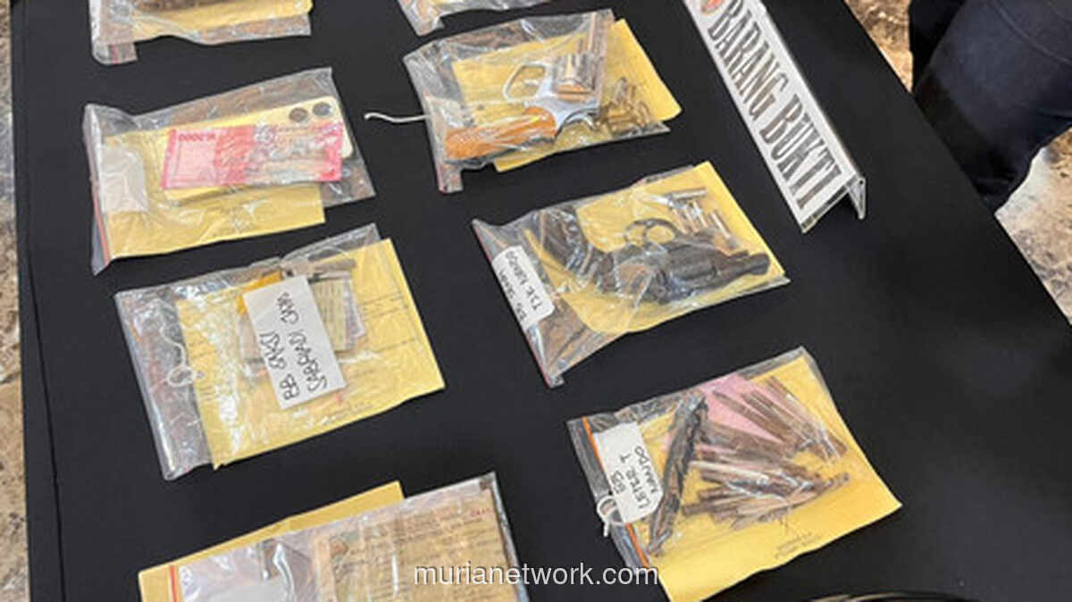 Polisi Amankan Dua Senpi Rakitan dari Geng Motor di Palmerah